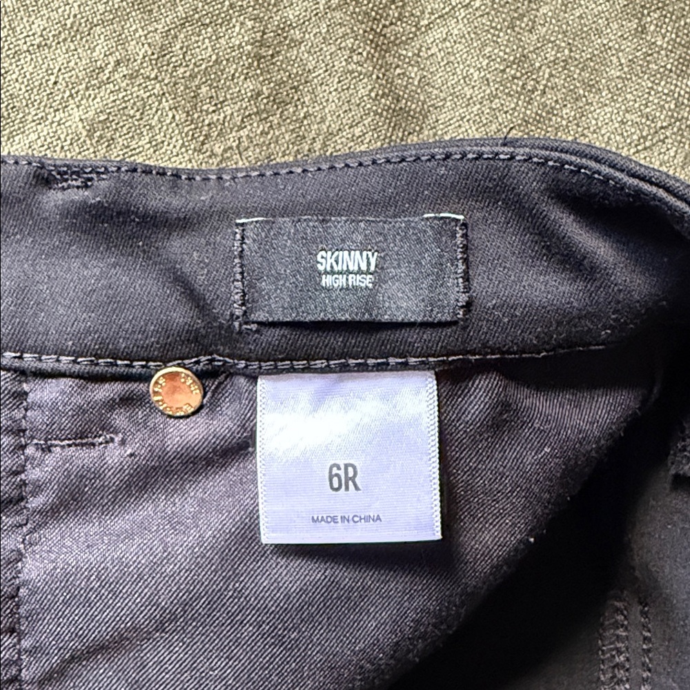 Express High Rise Skinny Jeans - Picture 3 of 3